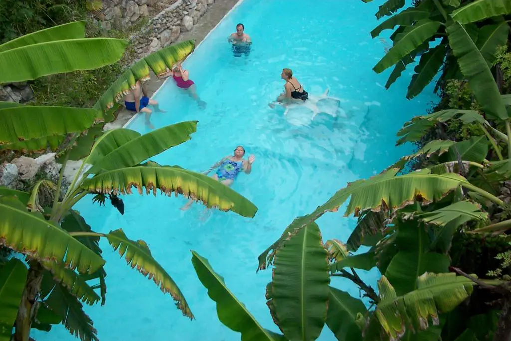 Hot springs in Hacienda of San Miguel de Allende